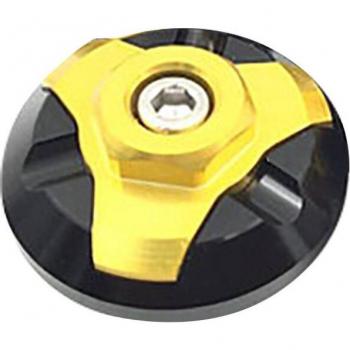 Cubierta de Marco 4 Uds para Motocicleta con Agujeros de Tornillo del Eje de Tracción Delantera para NINJA250/300