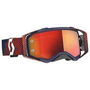 Scott Prospect Gafas de Moto en Rojo/Azul – Talla Estándar