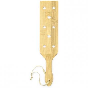Bamboo Training Paddle with Airflow Holes