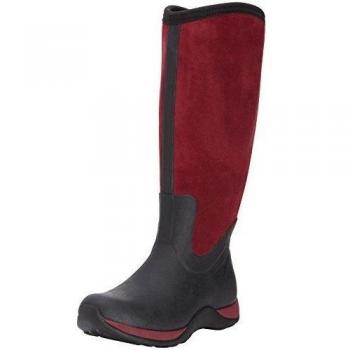 Botas Muck Arctic Adventure Suede - Botas para mujer, color negro