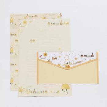 Floral Fantasy Letter Set