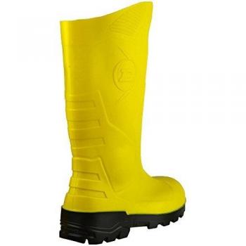 Stivale Dunlop S5 Giacca di Protezione Ginocchio in PVC, Gomma Nitrilica, Puntale & Lamina Taglia 37