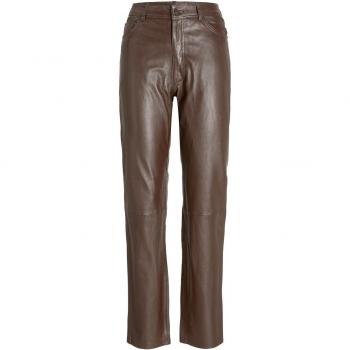 Pantalón recto de piel JJXX Grace