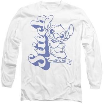 White Lilo & Stitch That’s Me Long Sleeve T-Shirt (Unisex)