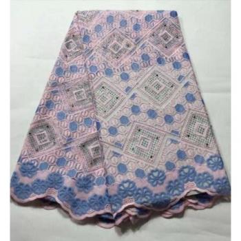 Nigerian Wedding Lace Fabric 5 Yards YSH054
