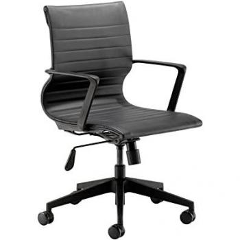 Sosa Executive Home Office Chair - Black Finish, Black
