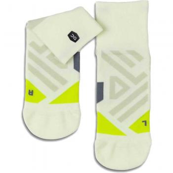 On Performance Calze Medio Bianco Perla Sport 40-41