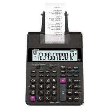 Calculadora de Mesa com Bobina Casio 12 Dígitos - Preto