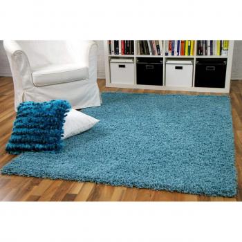 Aloha Shaggy Turquoise Tapis