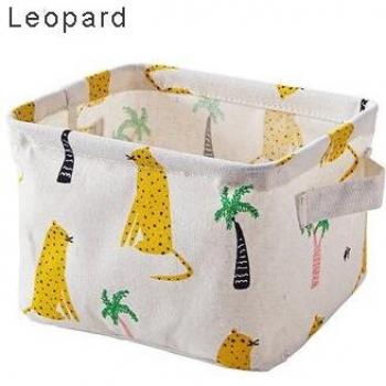 Pastoral Floral Toy Storage Basket - DIY Office Organizer