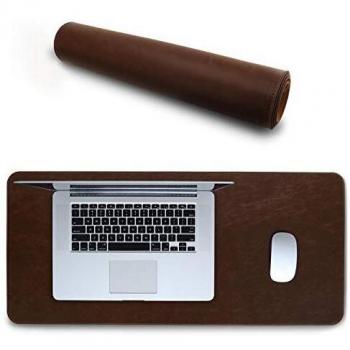 Tapis de Souris Londo en Cuir - Très Grande Taille (Cuir, Marron)