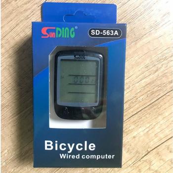 Sunding SD 563A Bike Odometer with Green Backlight