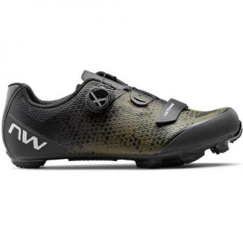 Northwave Razer 2 MTB-Schuhe schwarz/grau-grün - 40