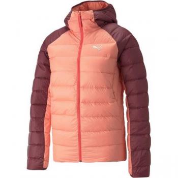 Pack Lite con Capucha Puma de plumón rosa