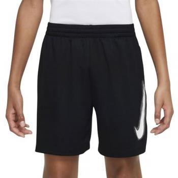 Shorts Dri-Fit Nike pour Garçons - Noir et Blanc