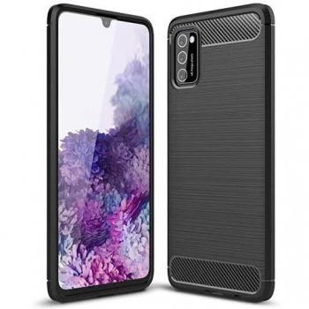 Czarny futerał Carbon do Oppo A72