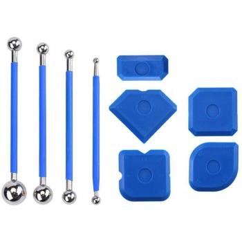 Ensemble Outils de Calfeutrage 9 Pièces