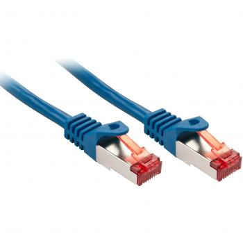 LINDY 47357 RJ45 Patch Cable CAT 6 S/FTP 7.50 m Blue