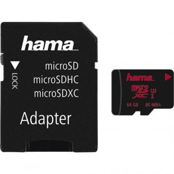 Hama Speicherkarte »microSDXC, Memory Pro 4K, Adapter/Foto«