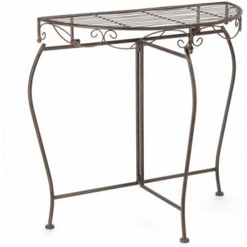 Tavolo Consolle 'Melanie' Marrone 75 cm