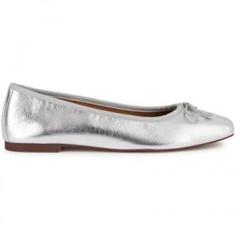 Geox mujer mocasines D Marsilea A met.she.le text plata D45W6A 0Y211 C1007, 36 / Plata