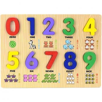 Compte et Apprends : Puzzles en Bois