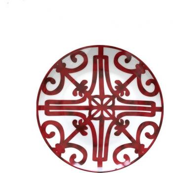 Ins Style Round Hand-Painted Ceramic Plates