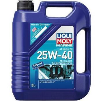Marine 4T 25W-40 25027 Olio motore a 4 tempi 5 l - Liqui Moly