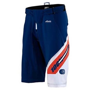 Cuissard 100% VTT Airmatic bleu blanc - Taille 38