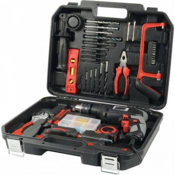 Coffret d’outils avec perceuse à percussion 36 pièces Brüder Mannesmann M12615