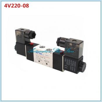 Airtac 4V220-08 Magnetventil 1/4 DC12V DC24V AC110V AC220V