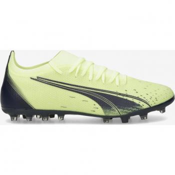 Botas de fútbol Puma Ultramatch Mg Fizzy verde