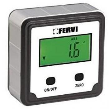 Livella quadra digitale 0 - 90° inclinometro misuratore magnetico Fervi l080