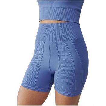 Pantaloni corti donna Born Living Yoga Isolda blu