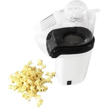 Máquina para hacer palomitas de maíz + popper de aire + medidor de granos + derretidor de mantequilla - color blanco