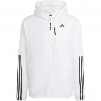 Adidas Men's Own the Run 3 Stripes Waterproof Jacket