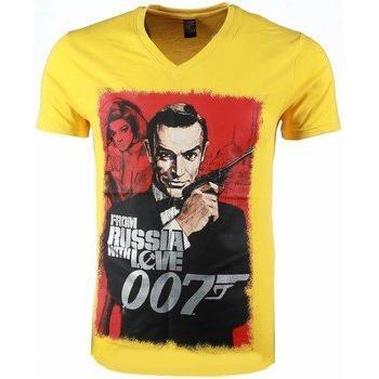 T-Shirt Hombre James Bond - Diseño Rusia Local Fanatic