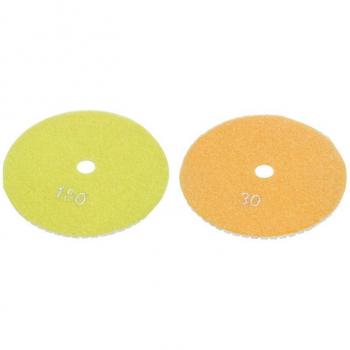 5 Zoll Diamant Polierpads für Marmor und Granit - 2 Stück