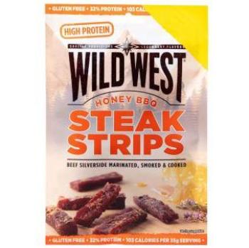 Wild West Rindjerky – Rindfleischstreifen Honig BBQ 60 g