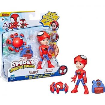 Spiderman Spidey & Trace‑E – Lot de deux miniatures identité secrète