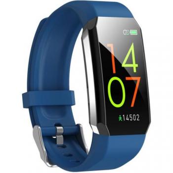 Smart Fitness Band with Heart Rate and Temperature Tracking