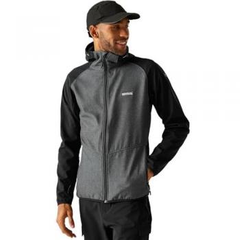 Charcoal Arec Softshell Jacket – S