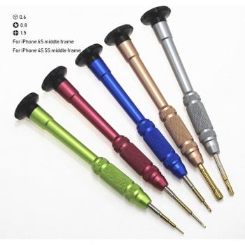 Kit d'outils de réparation pour téléphone mobile - Tournevis pour iPhone 4, 5, 6, 6s, 7, 8 Plus, X et Apple Watch