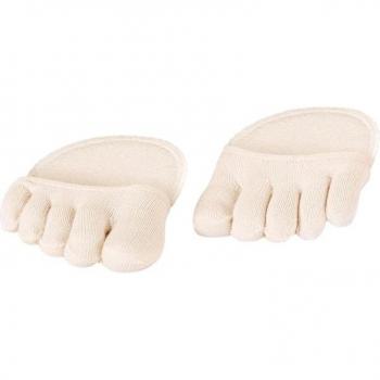 Silicone Open Toe Heelless Liner Socks for Women