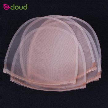 U Part Swiss Lace Skin Mono Net for Wig Caps, 1-5 Pcs/Bag