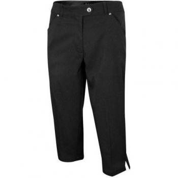 Pantaloni Capri Golf Donna Island Green 8 UK Nero