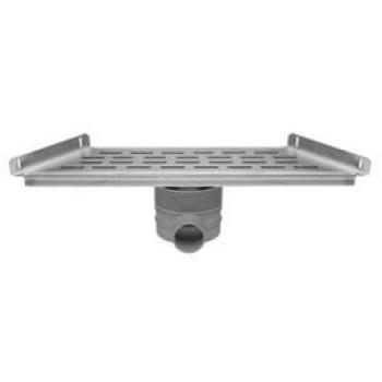 EasyDrain Trapezium Pro 300 – Évacuation latérale 48,5 cm, 50 mm acier inoxydable