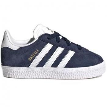 Adidas Originals Scarpe Da Ginnastica Per Neonati Gazelle Comfort Closure Elastic Laces Collegiate Navy / Ftwr White / Ftwr White EU 22