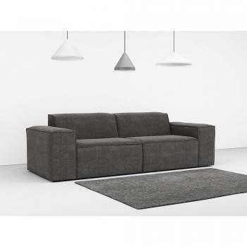 Modulsofa Norvid 3‑Sitzer – Schwarzdunkel