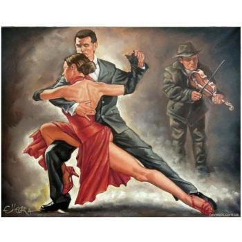 Classical Dance Diamond Art: Cross Stitch Kit 20X30CM